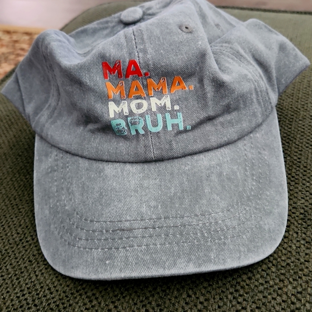 Cute grey Mom Ball cap